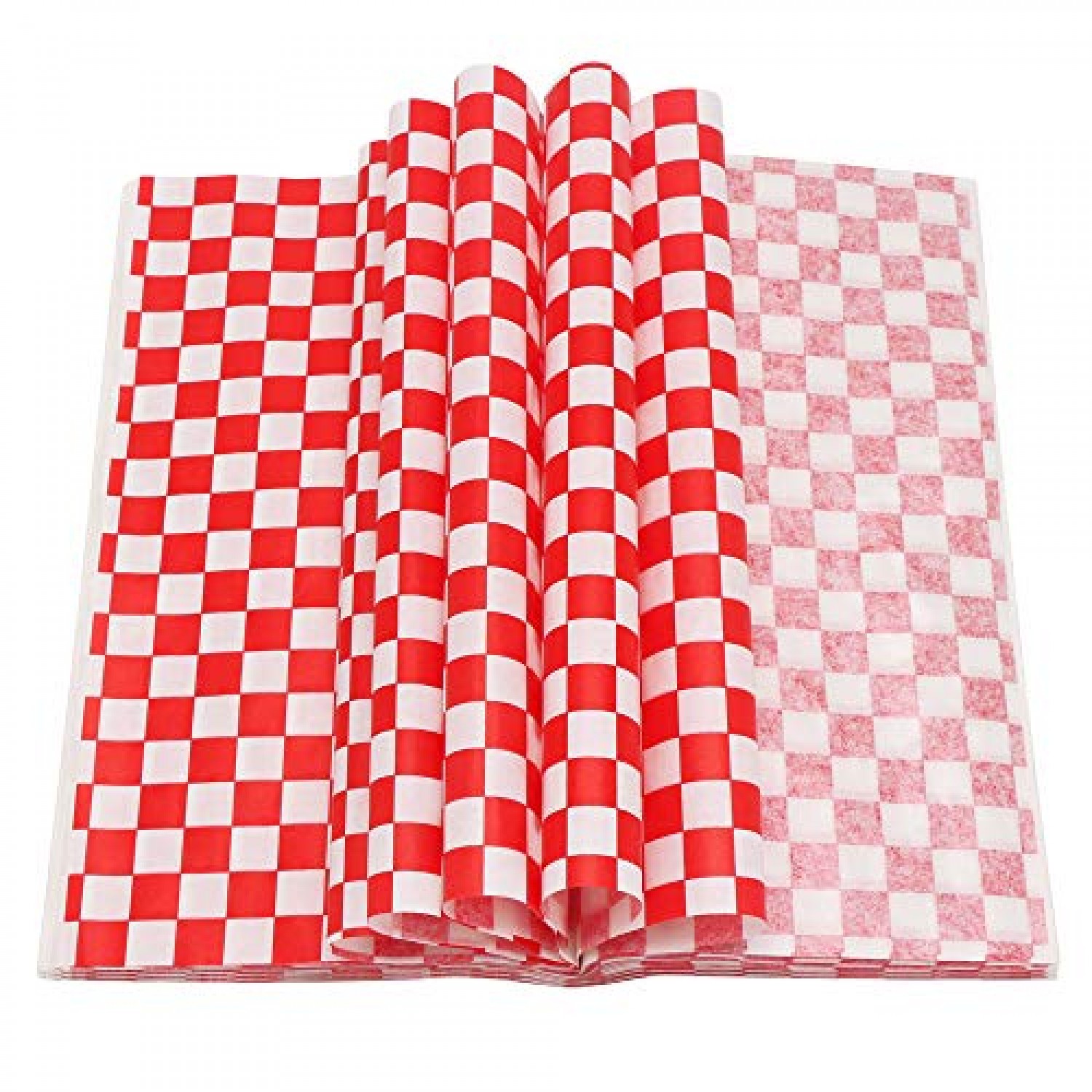 600 Pcs Sandwich Wrapping Paper Sheet 15x15 Checkered Food Wax Paper Sheets  Parchment Paper Basket Liner Grease Restaurant Supplies for Wrapping Bread  Burgers Food Serving (Red) - Yahoo Shopping