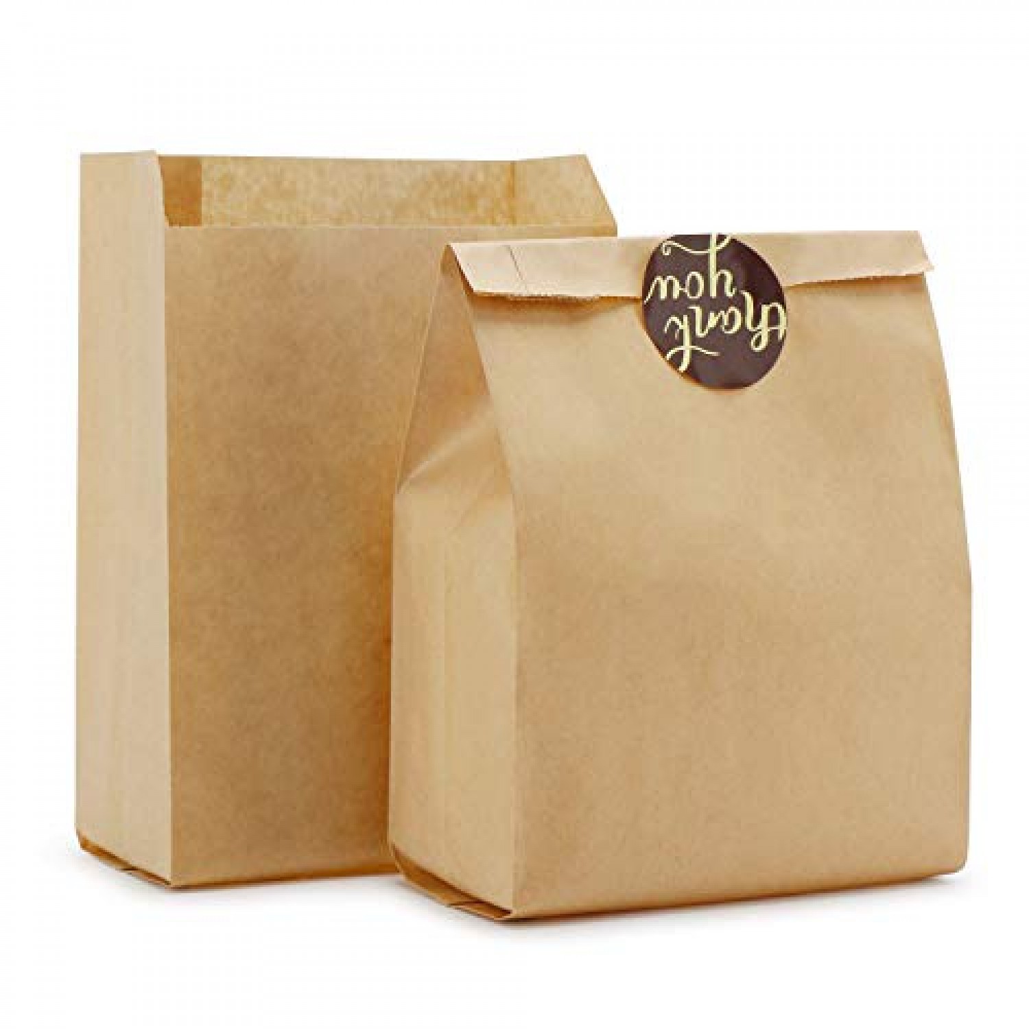 LIUQIAN Environmental protection small Fresh Kraft paper bag