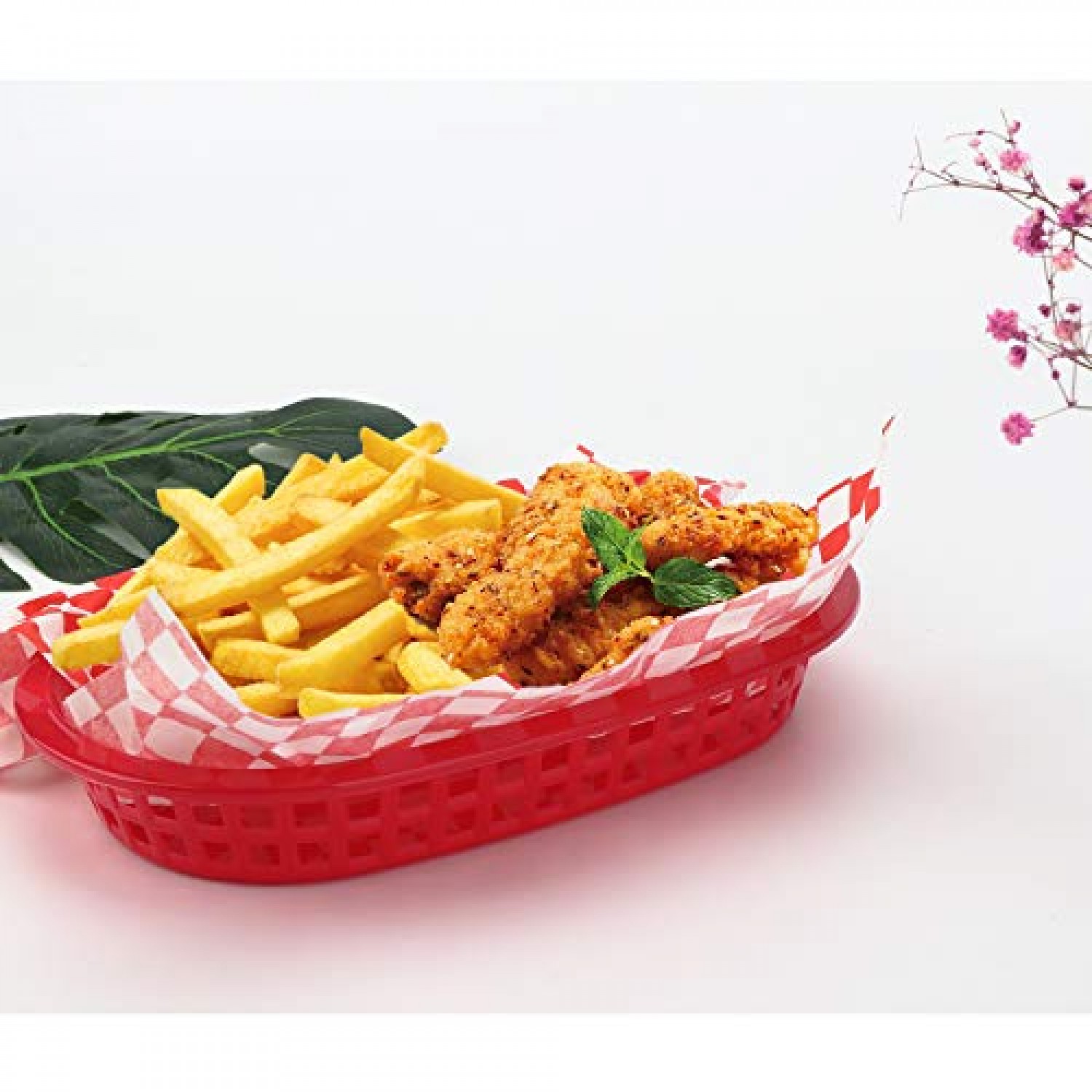 OSQ TRAY 800 packaging for burger, french fries, ciabatta
