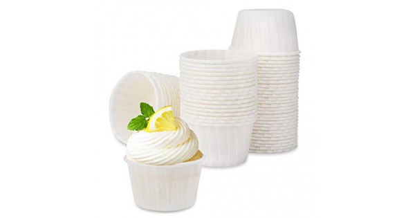 60pcs Cupcake Muffin Liners Natural