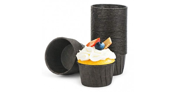 Decora Caissettes à Cupcakes - Noir - pcs/75 – Funso shop